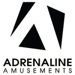 Adrenaline Amusements arcade equipment brand logo